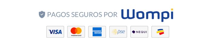 Medios de pago disponibles
